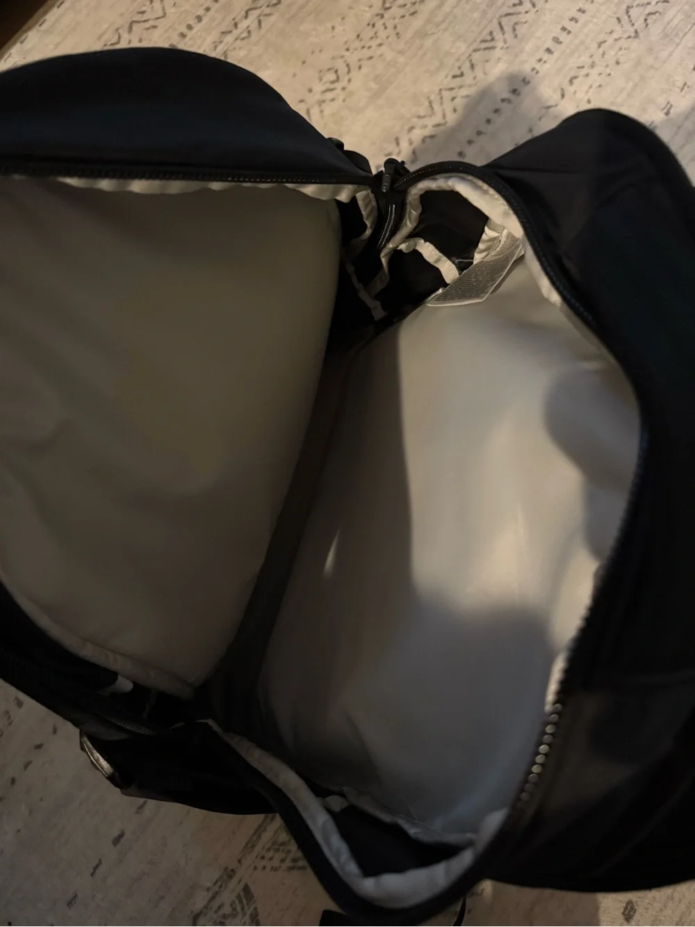 The North Face Black Router Backpack for Men